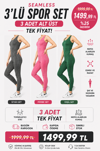 FORE SPORT AVANTAJLI FITNESS SETİ