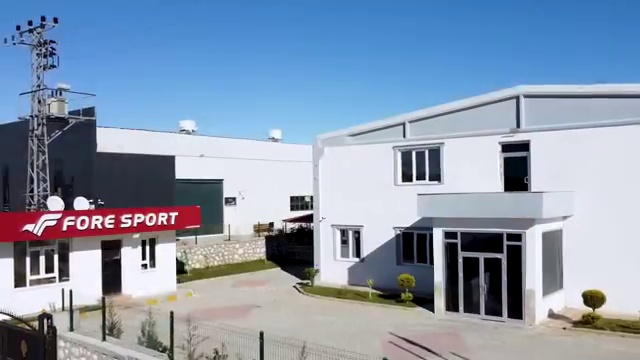 Fore Offical sportswear manufacturing facility and factory sign